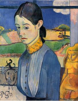 Paul Gauguin : Young Breton Woman